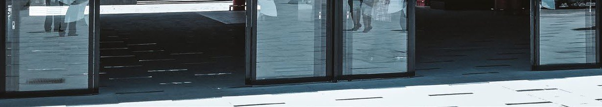 PORTAS AUTOMÁTICAS EM VIDRO